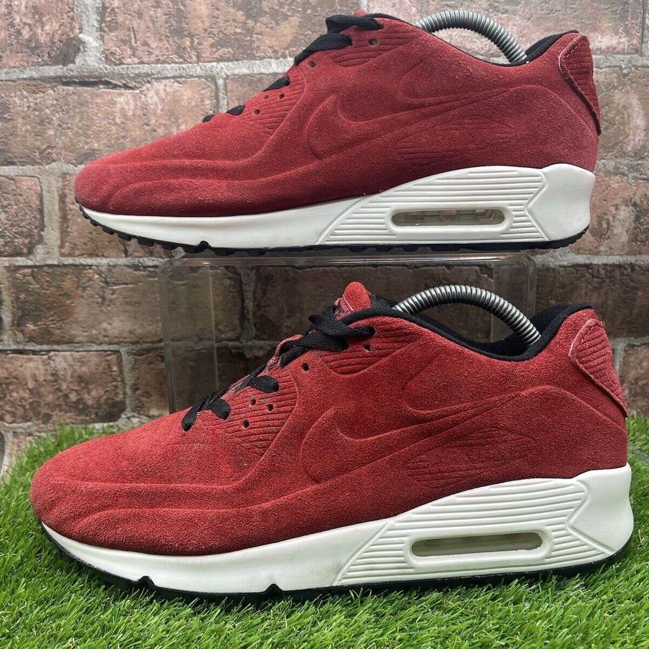 NIKE AIR MAX 90 RED / WHITE RARE 2013 EXCELLENT... - Depop