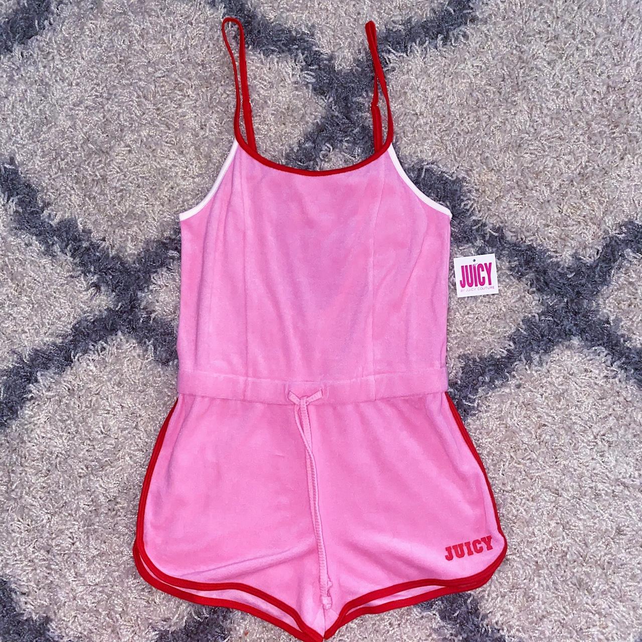 Juicy Couture Terry Romper 🍒 New With Tag Size Xs Depop