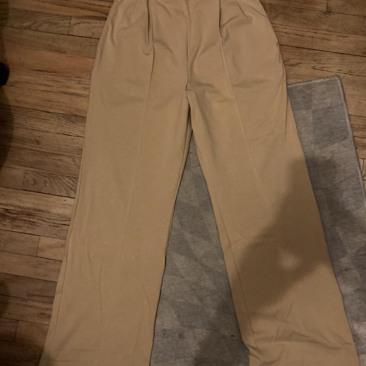 Mame Kurogouchi x Uniqlo Airism Pleated Pants Super... - Depop