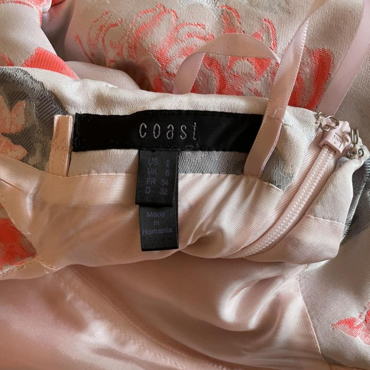 Coast Women's Pink and Cream Dress (4)