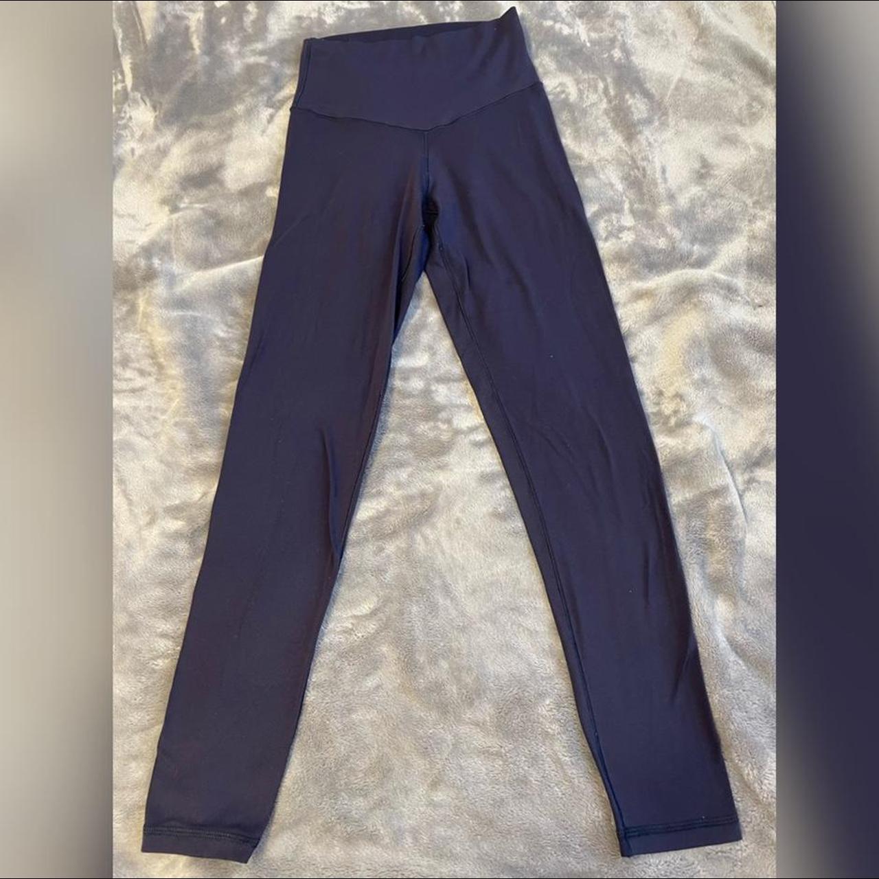 Navy Blue Aerie Leggings Size: S - Depop