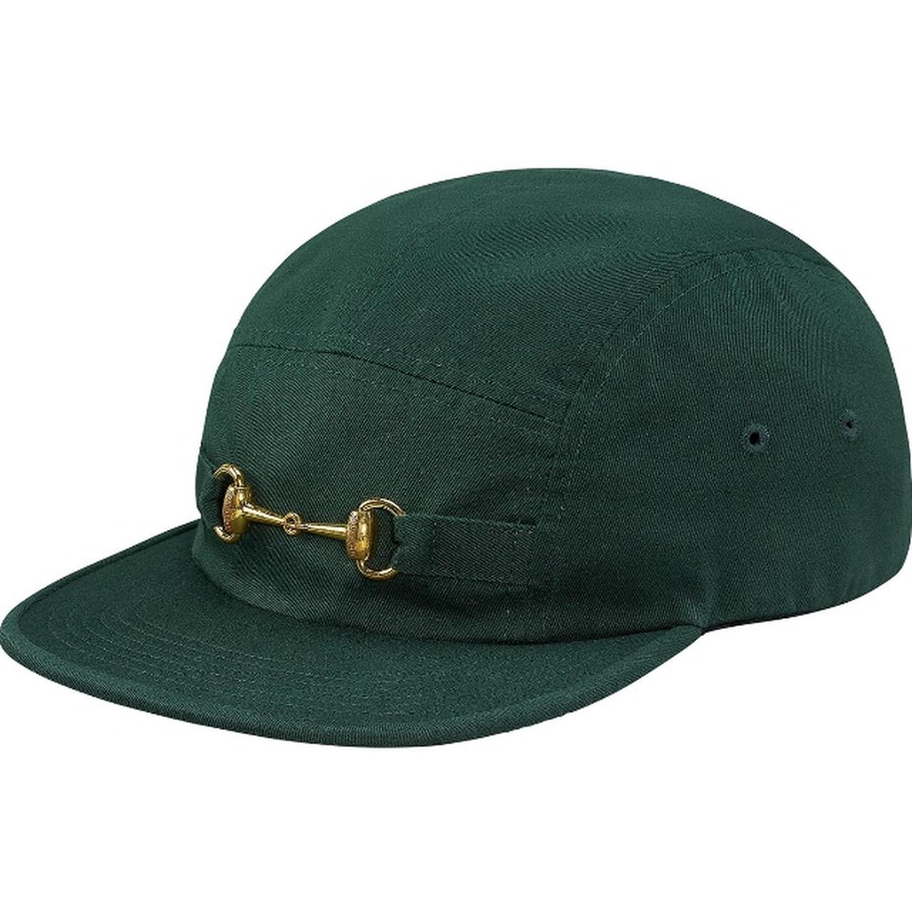 Supreme horsebit camp hat green | Depop