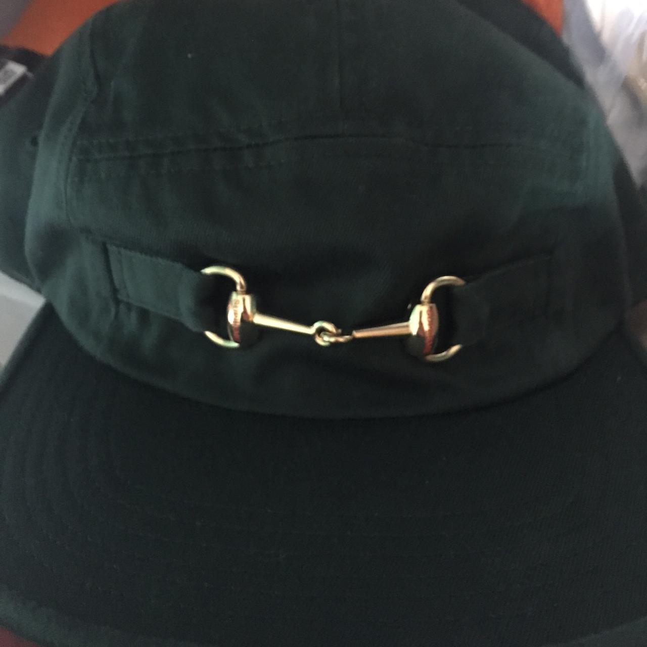 Supreme horsebit camp hat green