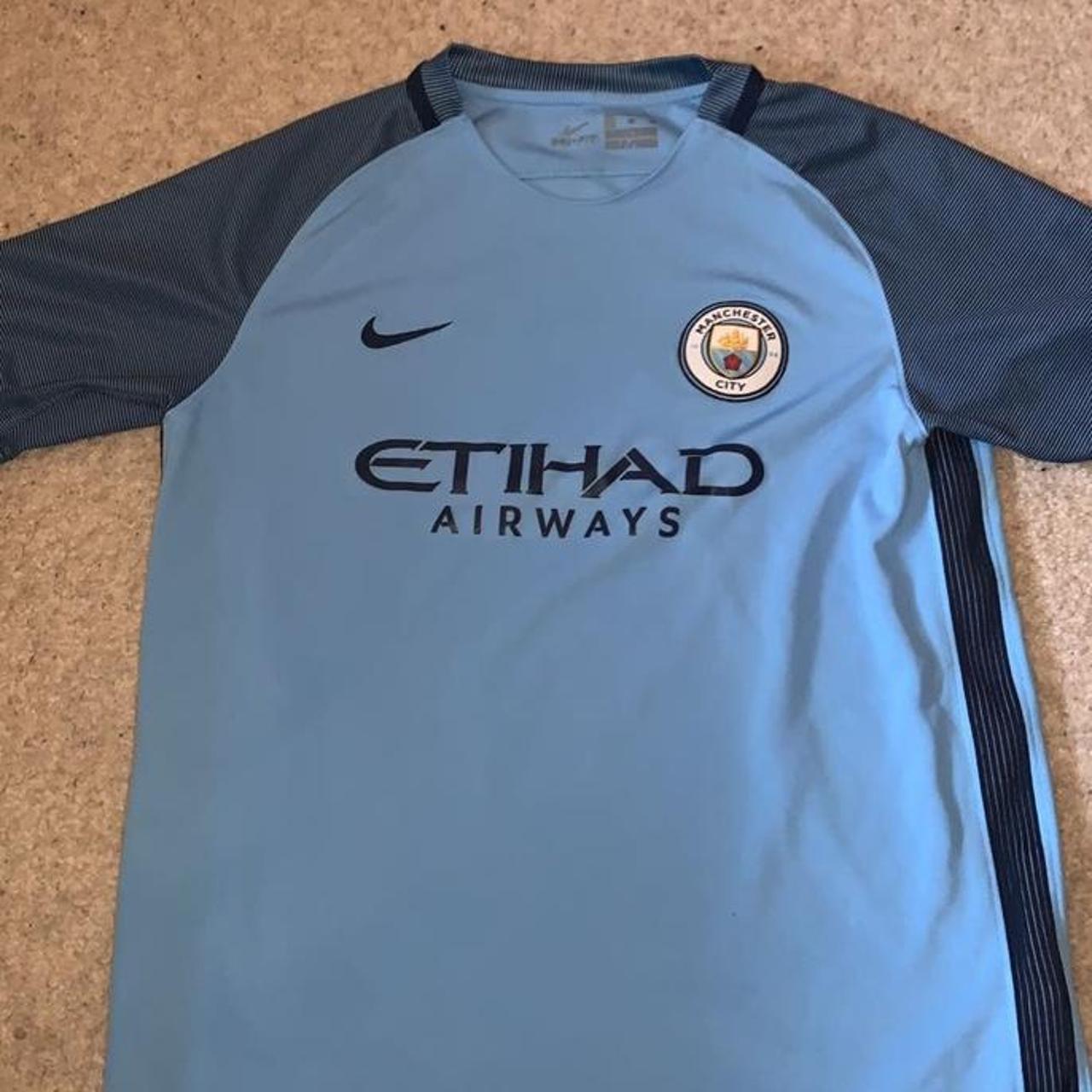 Nike Man City football top From the 2016 season... - Depop