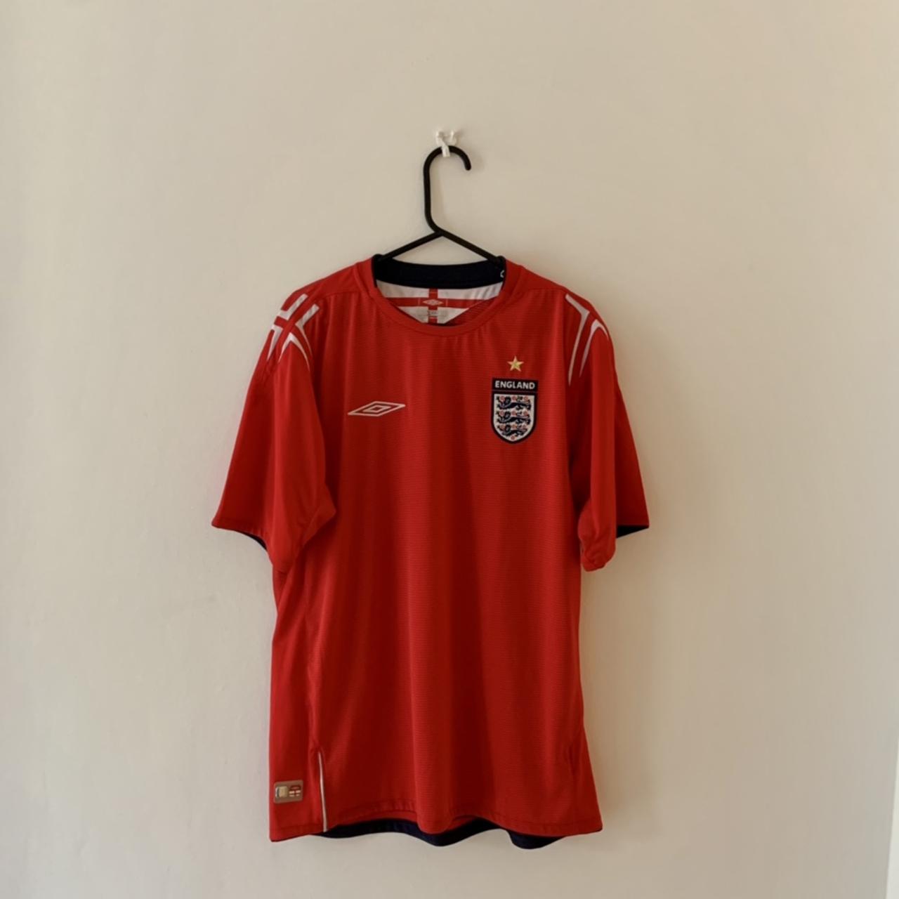 England 2004-06 Away Jersey Top Size Large ( L... - Depop