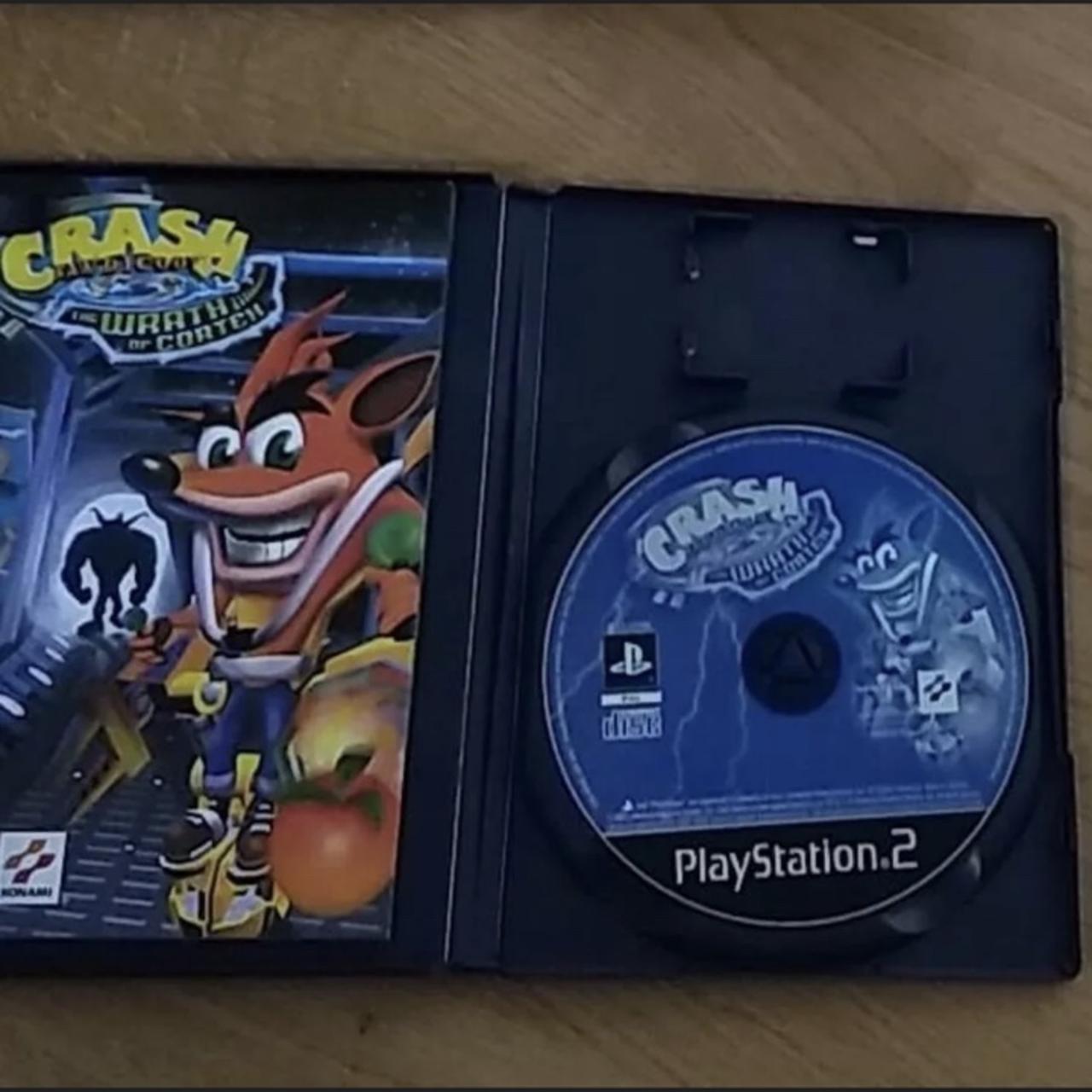Crash Bandicoot Wrath Of Cortex Ps2 BLACK LABEL | Depop