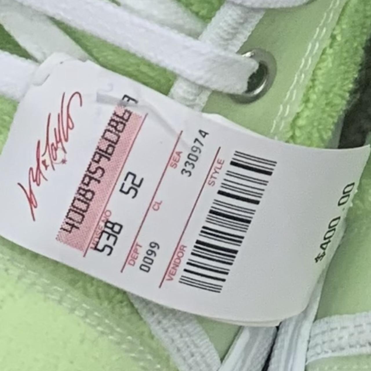 Alexander Wang Men's Green and White Trainers (3)