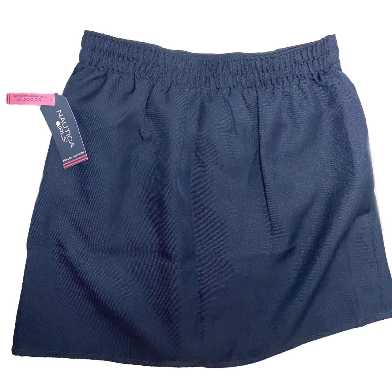 Nautica Women's Blue and Navy Skirt Depop