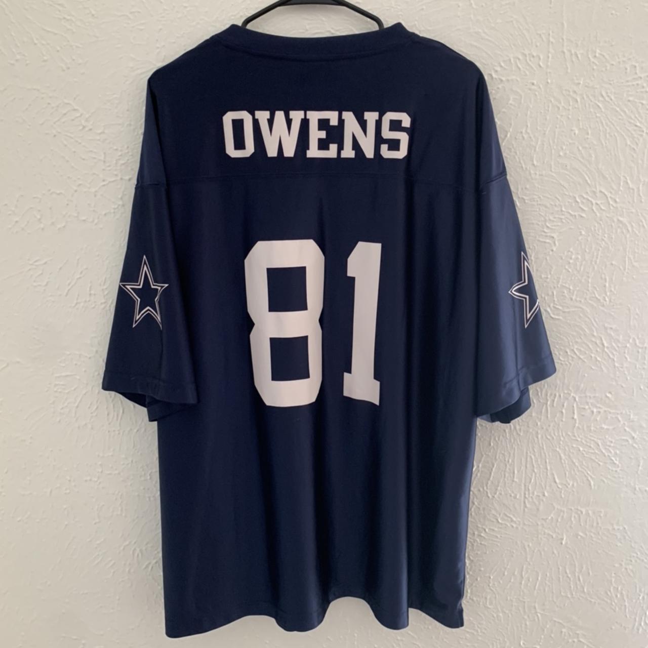 Vintage Dallas Cowboys Terrell Owens Mitchell & Ness - Depop