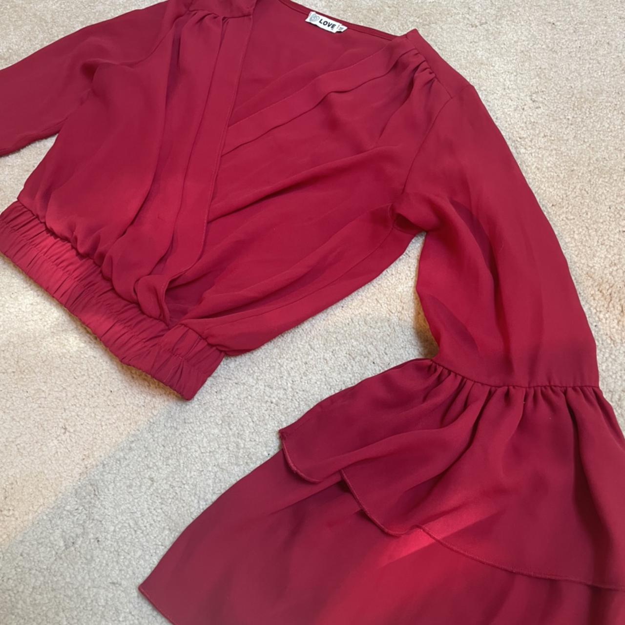 Love Label Women's Red Blouse (2)