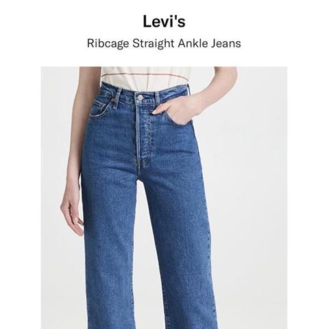 just jeans levi's ribcage