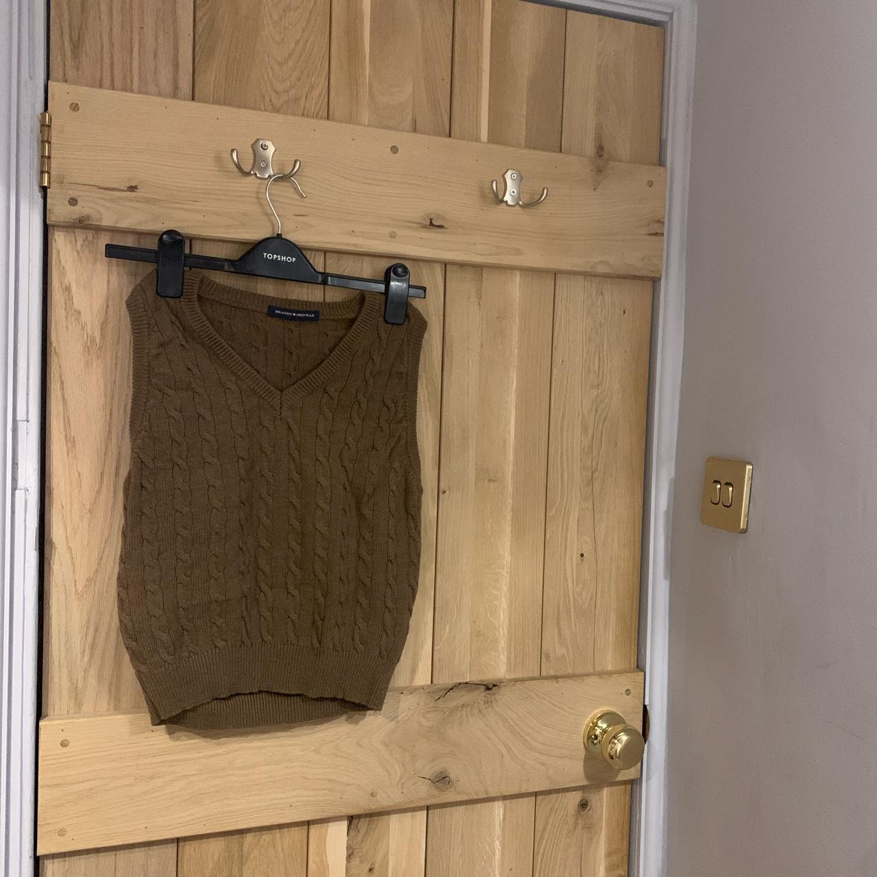 Brandy Melville Women's Brown Vest Depop