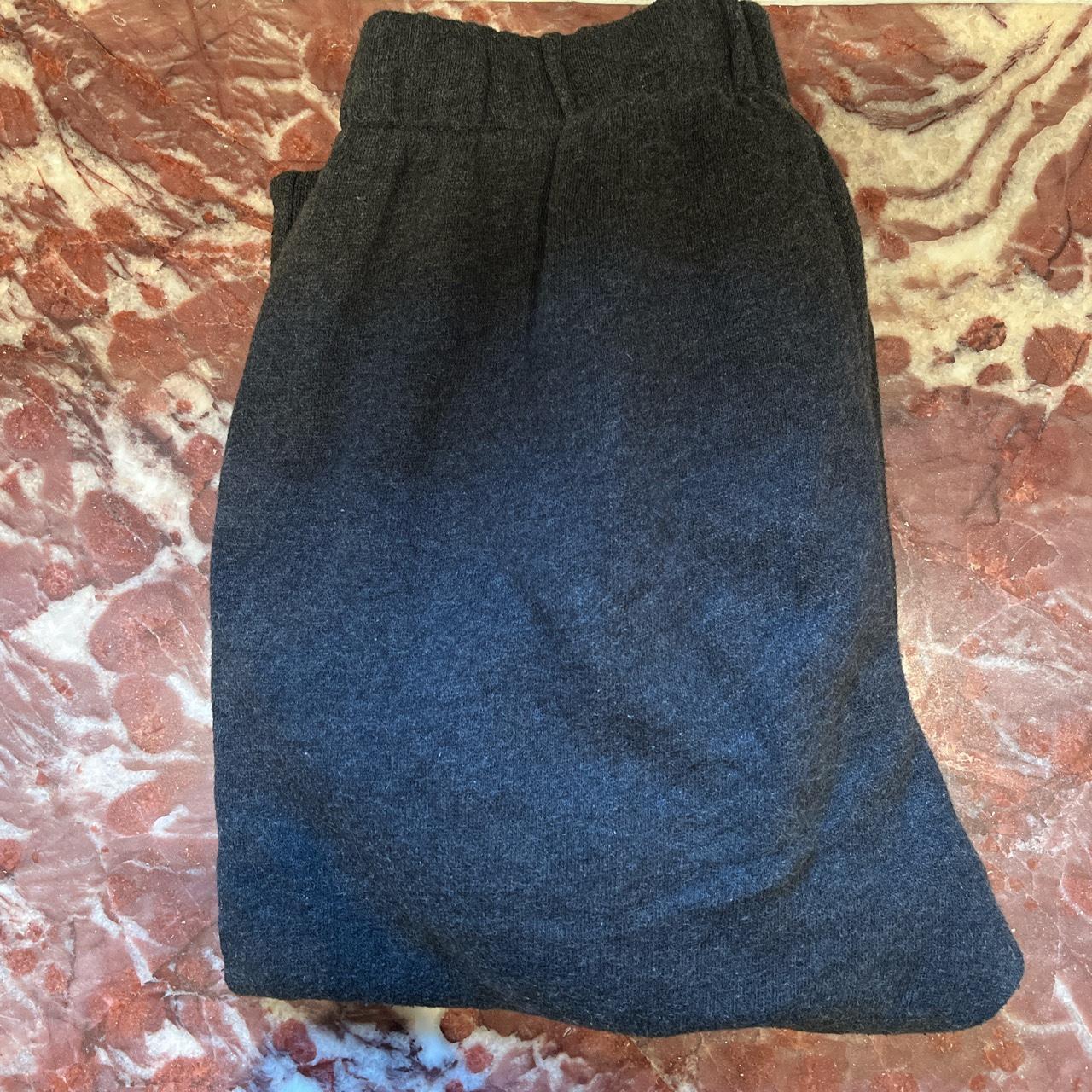 BRANDY MELVILLE ROSA DARK GREY TRACKIES/JOGGERS.... - Depop