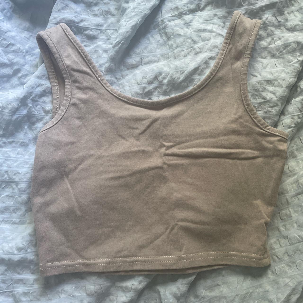 Tan Brandy Melville Dupe Top Looks like Brandy Lydia... Depop