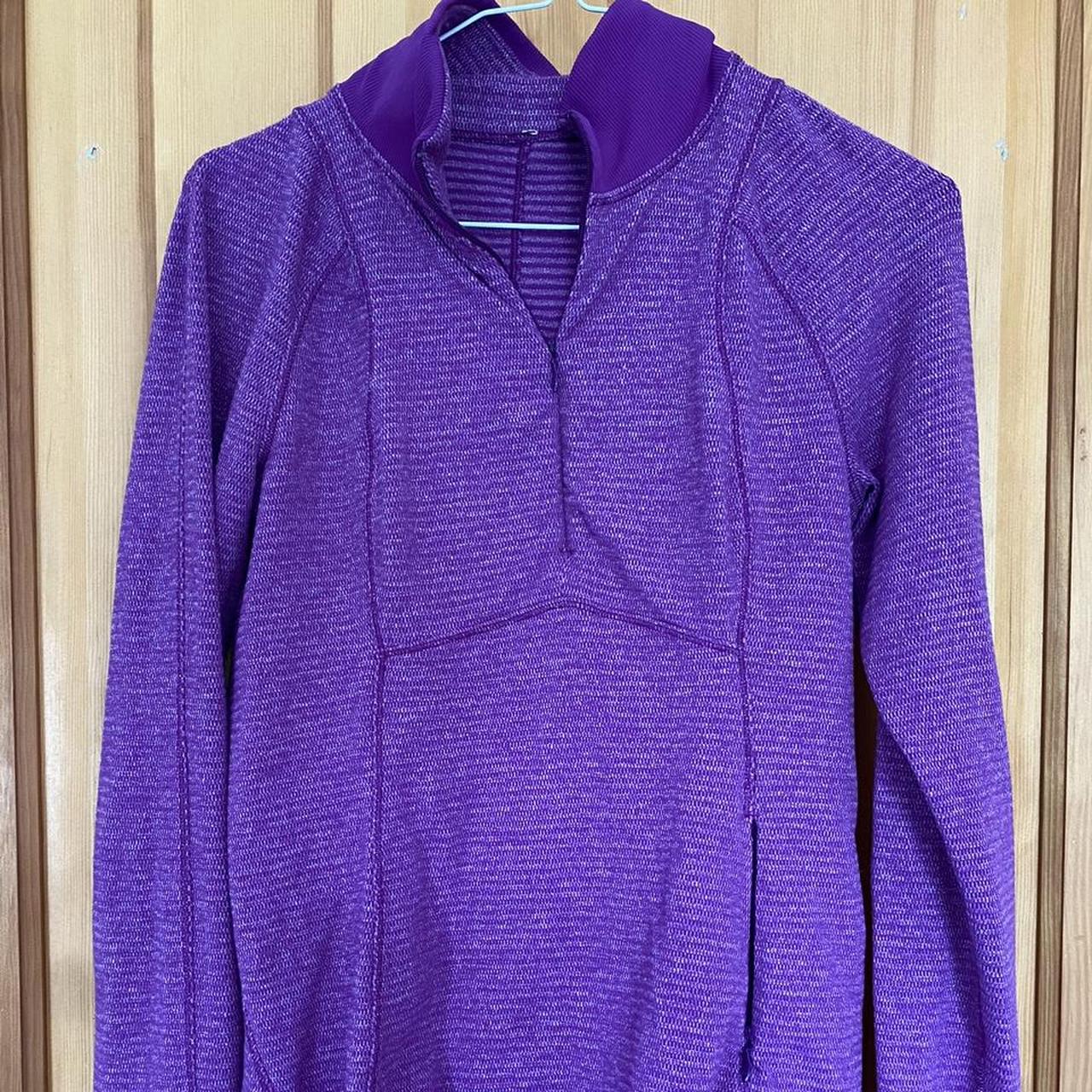 Lululemon Women's Purple Sweatshirt | Depop