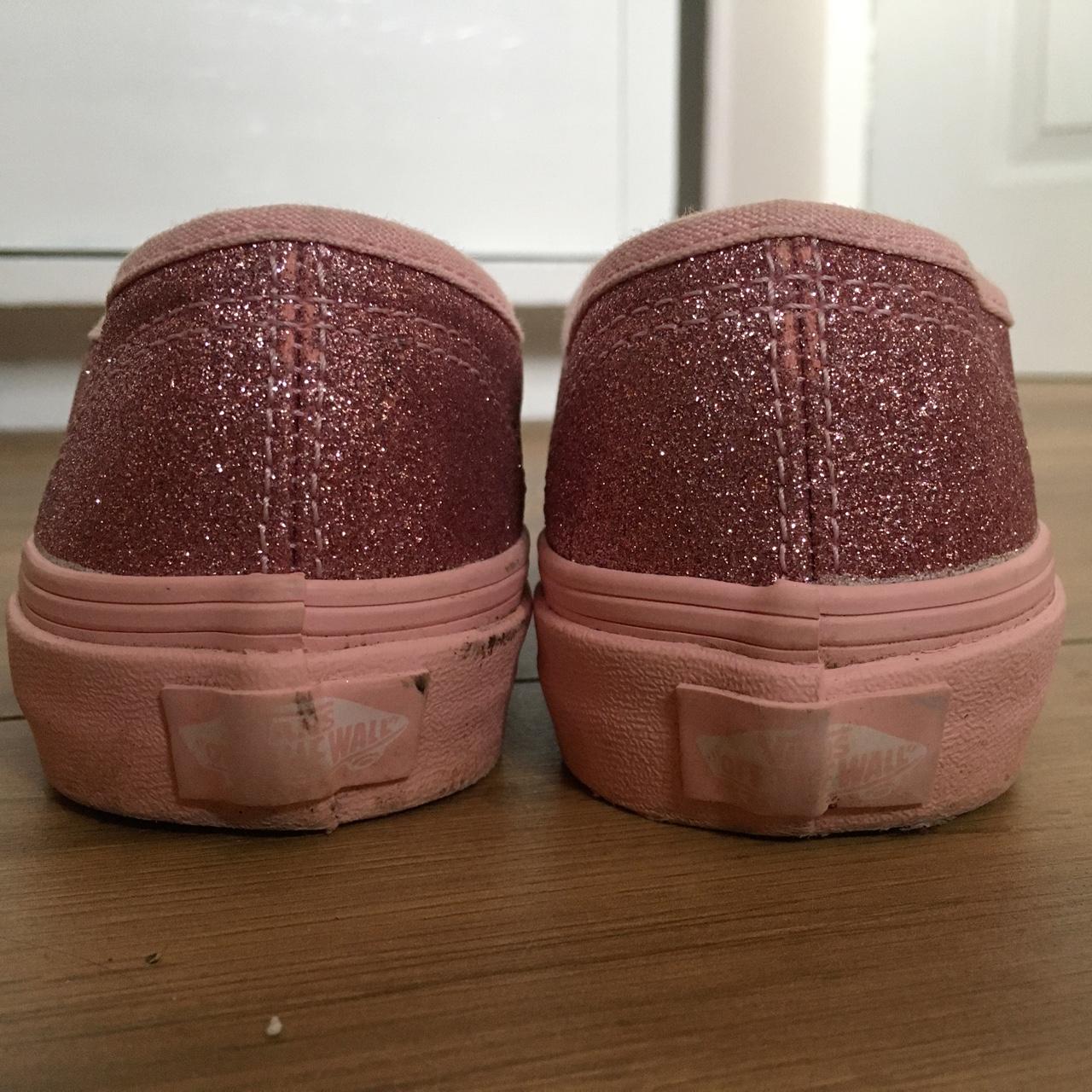 Vans lurex best sale glitter pink