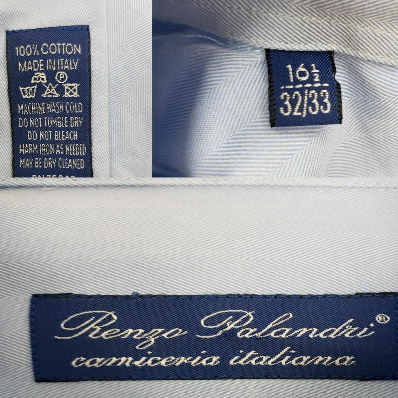 Renzo Palandri Camiceria Italiana Men's Dress Shirt ... - Depop