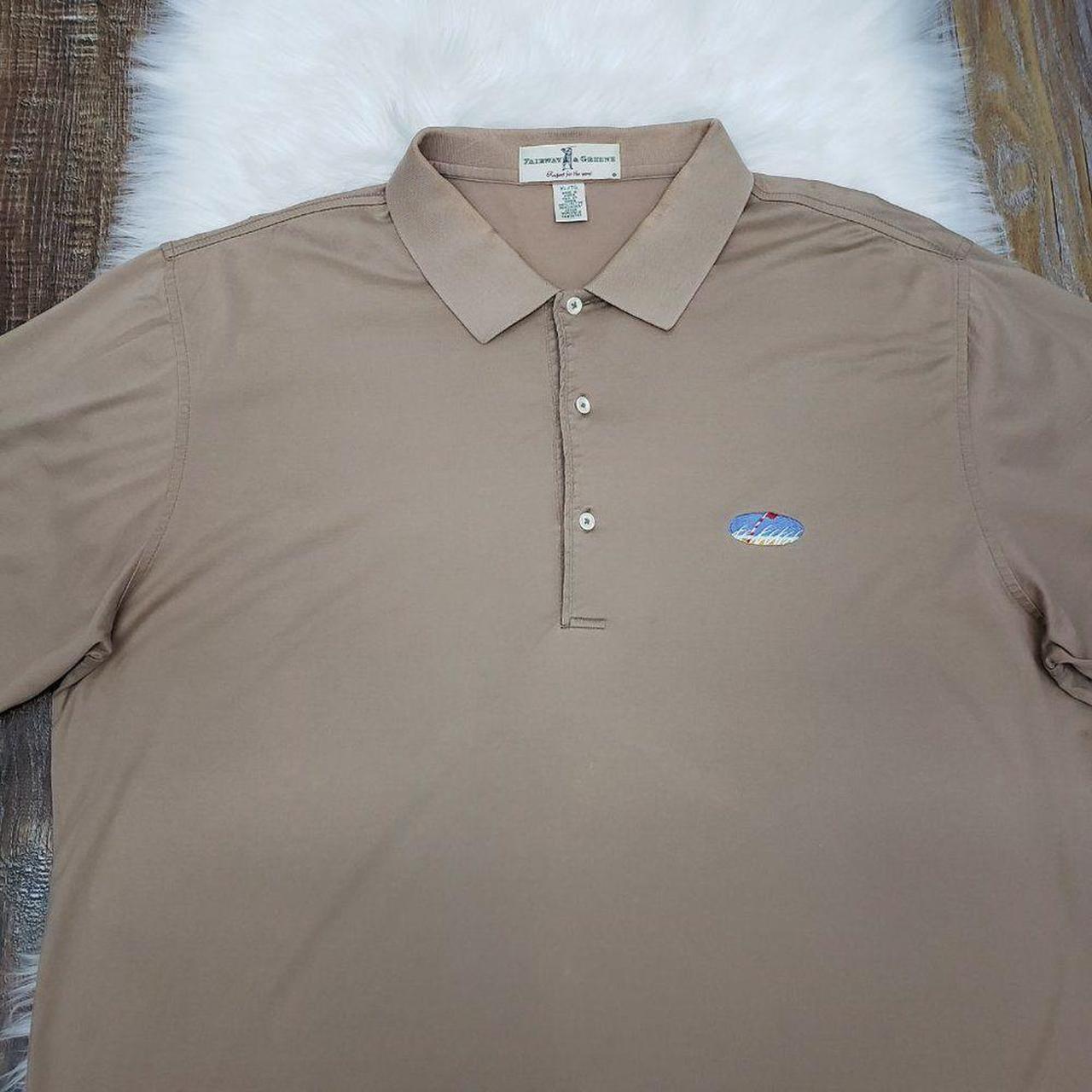 Fairway Greene Golf Polo Shirt Men XL Extra Depop