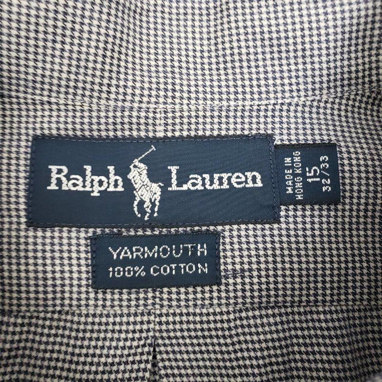 Polo Ralph Lauren Yarmouth Shirt Houndstooth Check... - Depop