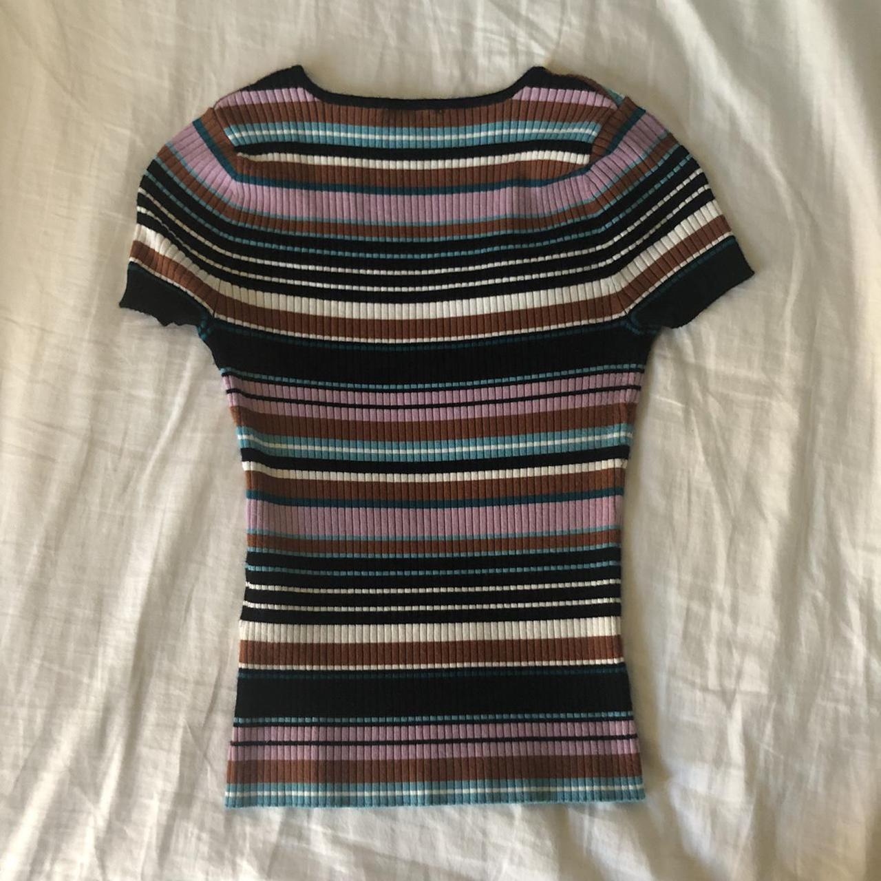 Product Image 2 - striped ribbed knit tshirt
~the pictures