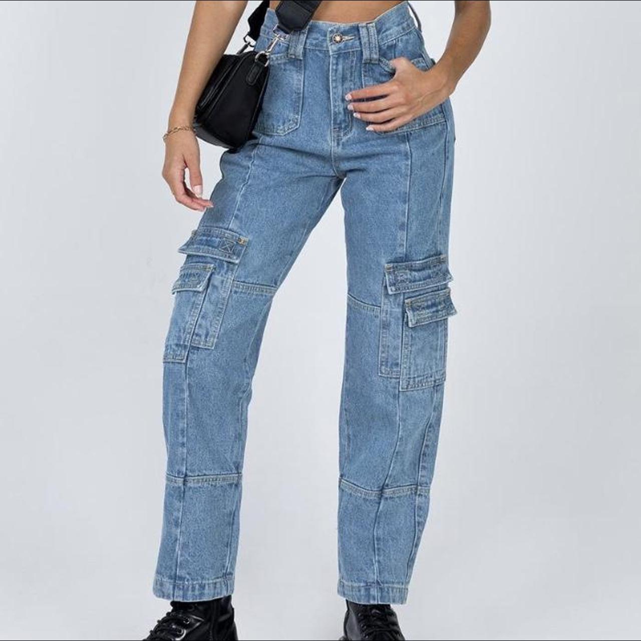 princess polly cargo jeans