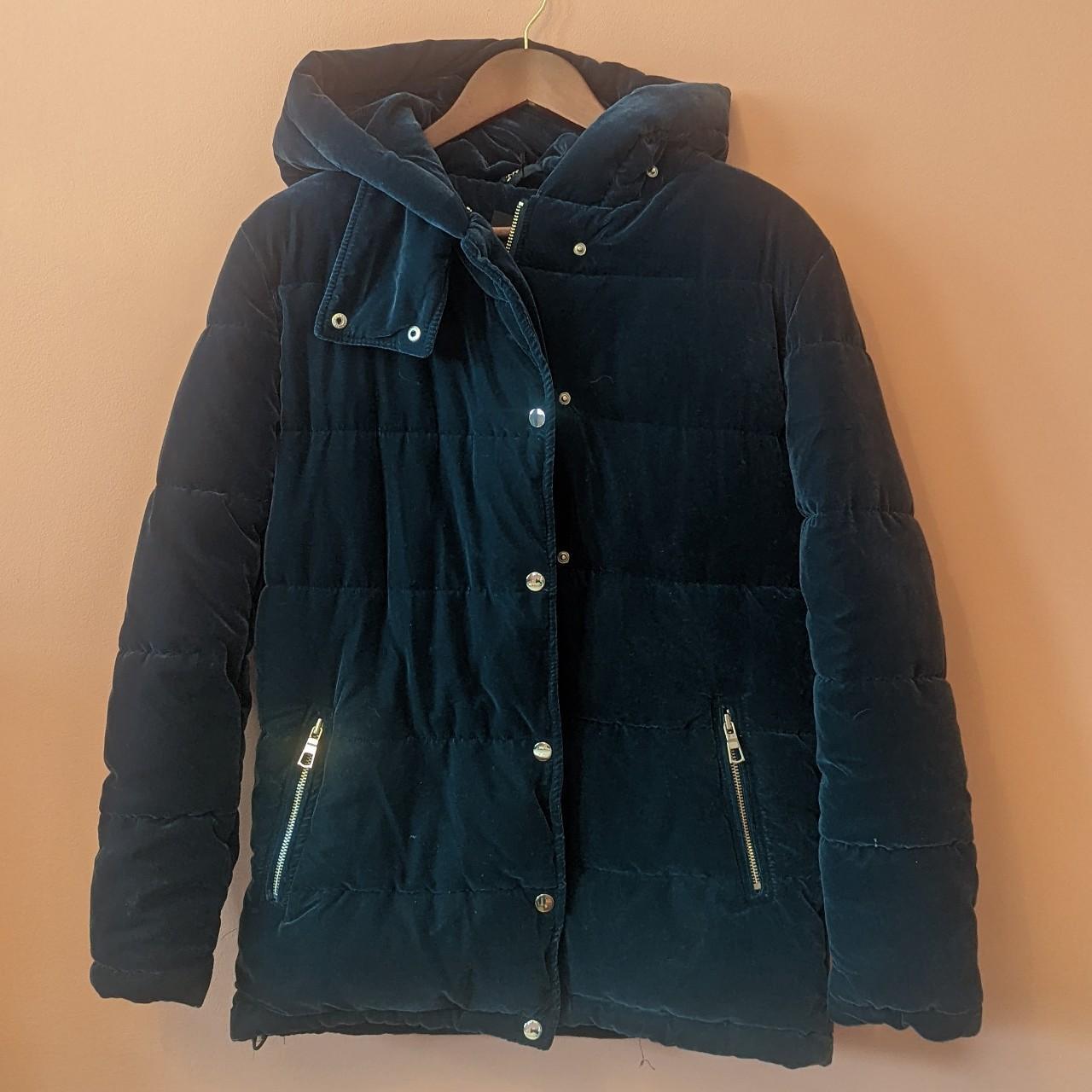 Marks & Spencer Women's Navy and Blue Jacket | Depop