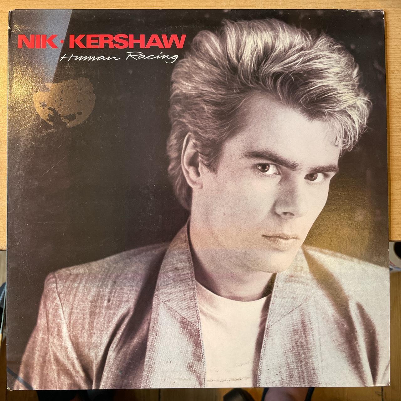 Nik Kershaw Human Racing Vinyl lp record + inner Mca... - Depop