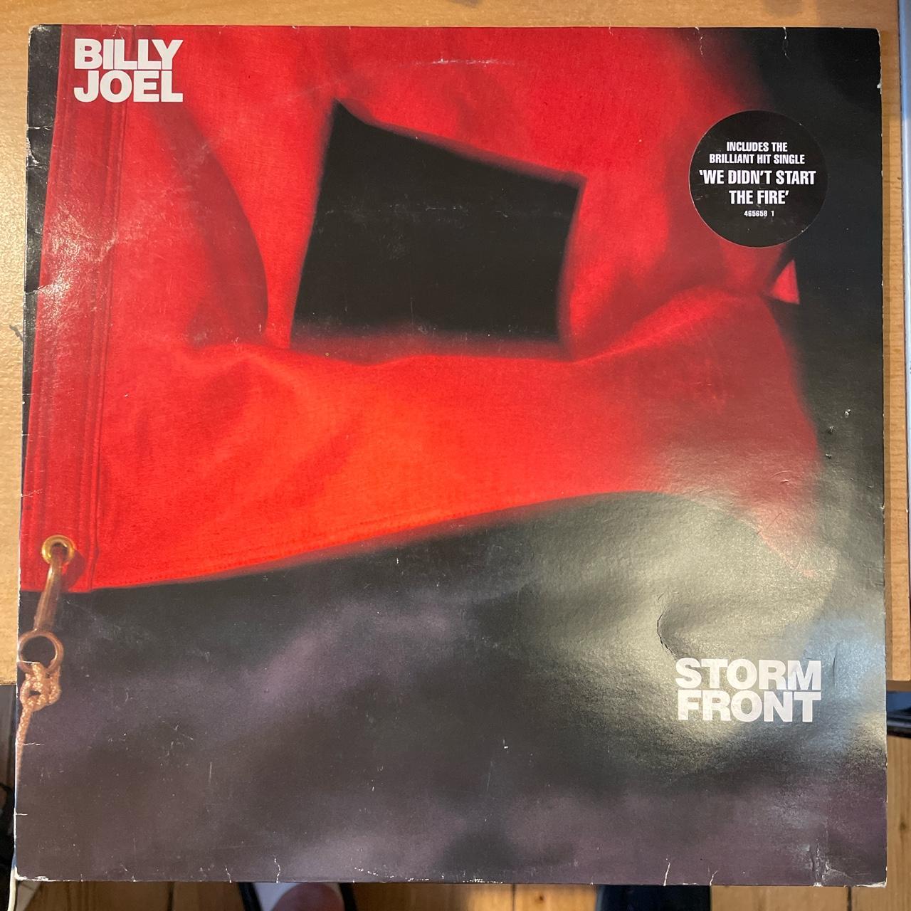 Billy Joel Storm Front Vinyl lp record + Inner CBS... - Depop