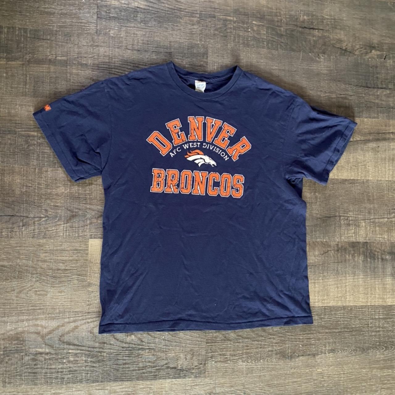 retro broncos shirt