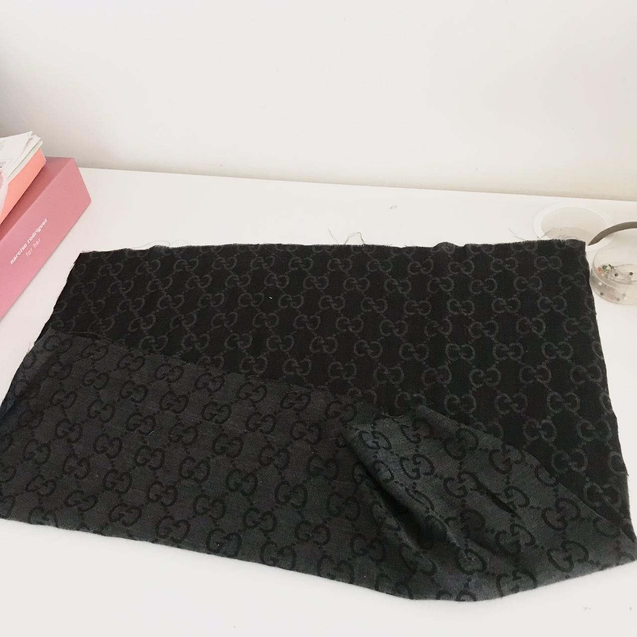 More photos of gucci bandana and the material Depop