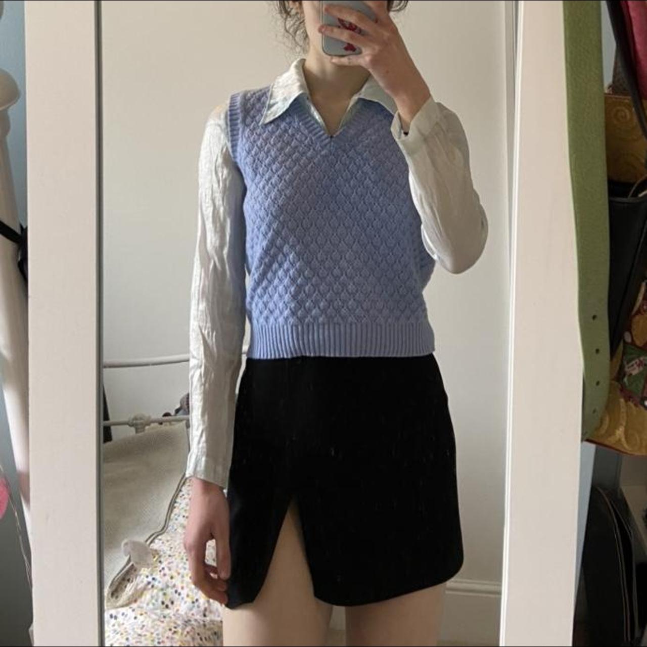 Brandy Melville vintage style sweater vest , perfect... Depop