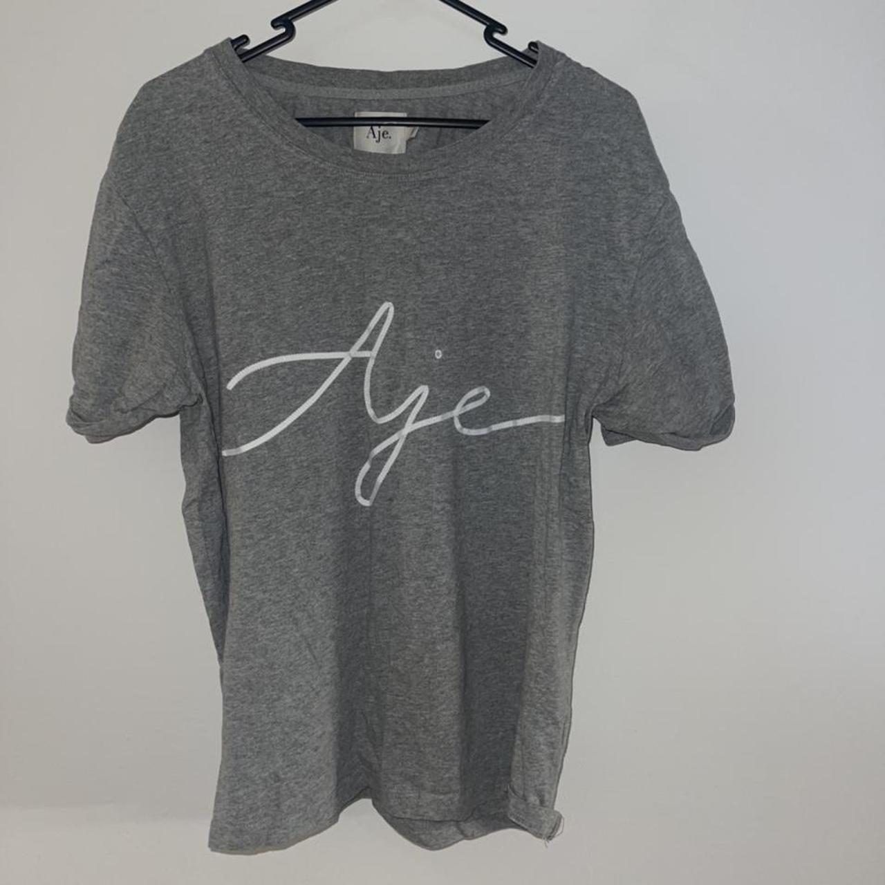 AJE T-shirt. Size 8 - Depop