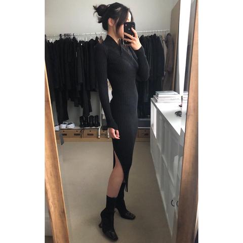 Allsaints shop vries dress