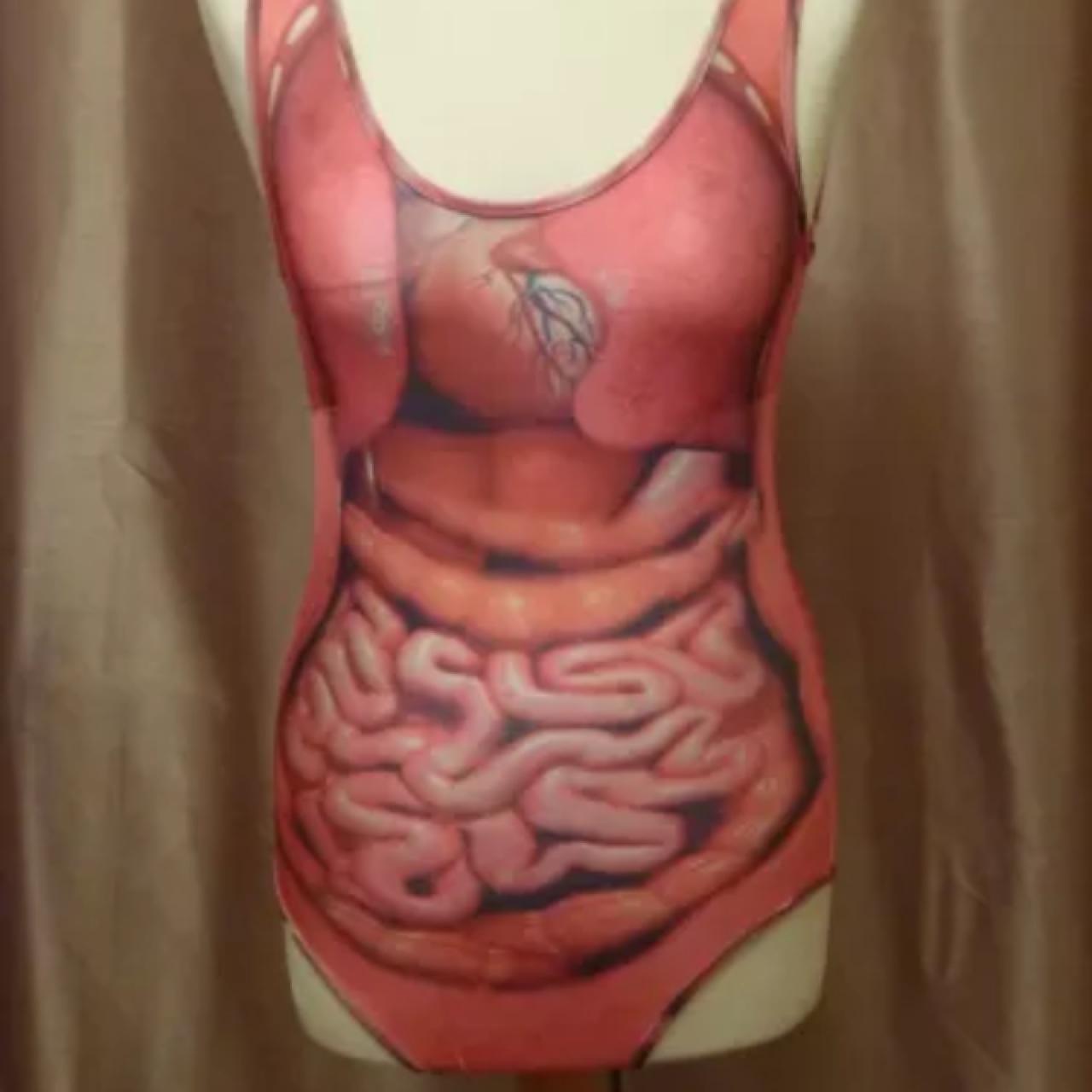 Black milk dupe Dem Guts internal organs print Depop