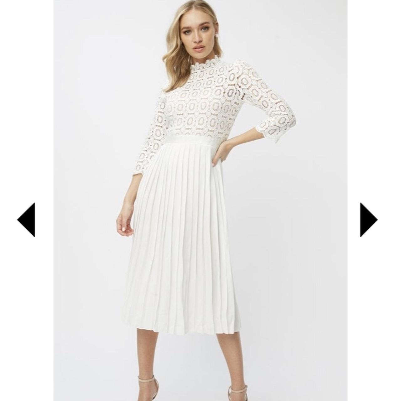 Little mistress outlet white lace dress