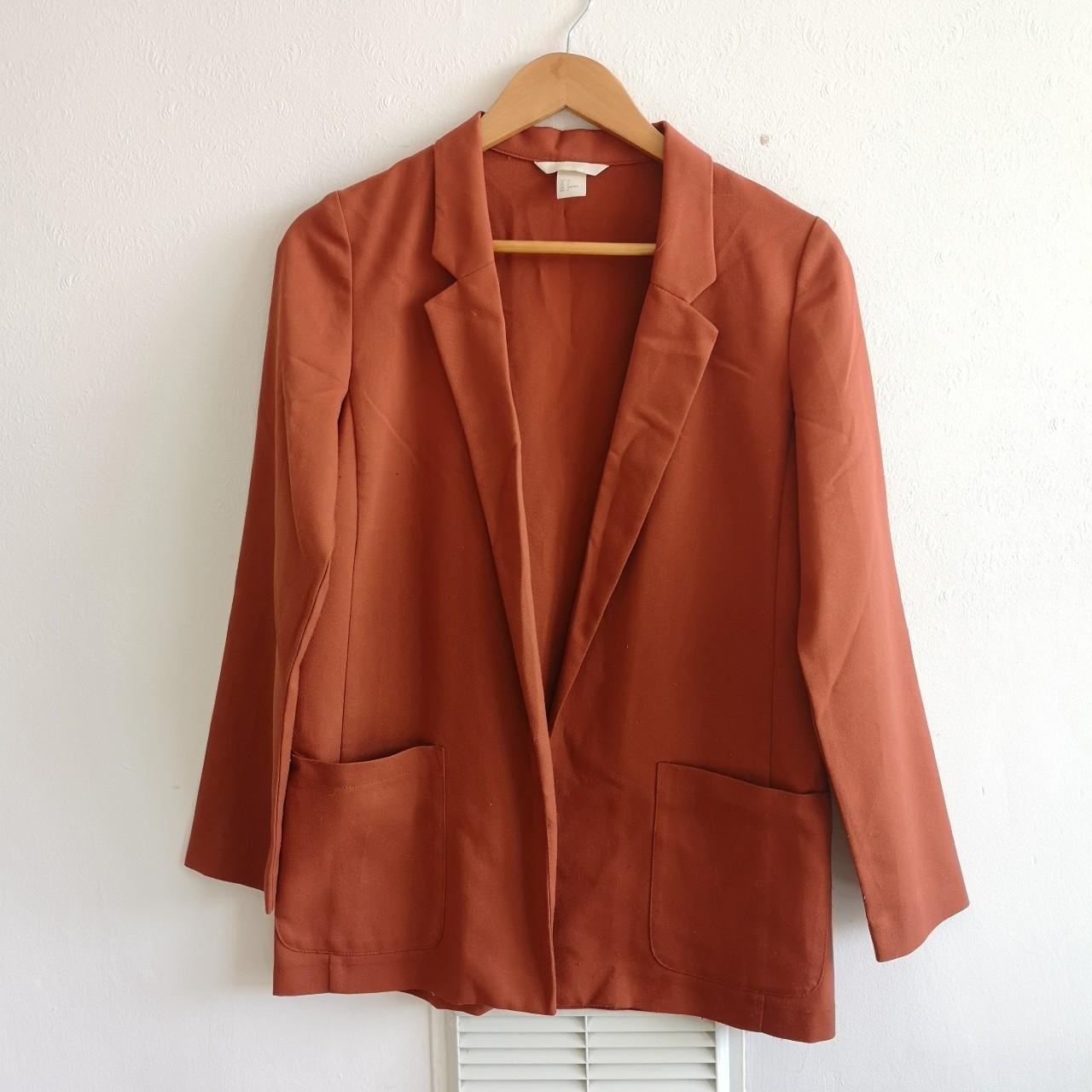 H&M Women's Orange Jacket | Depop