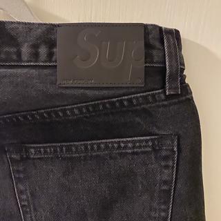 DS Supreme stone washed black slim jeans - Depop