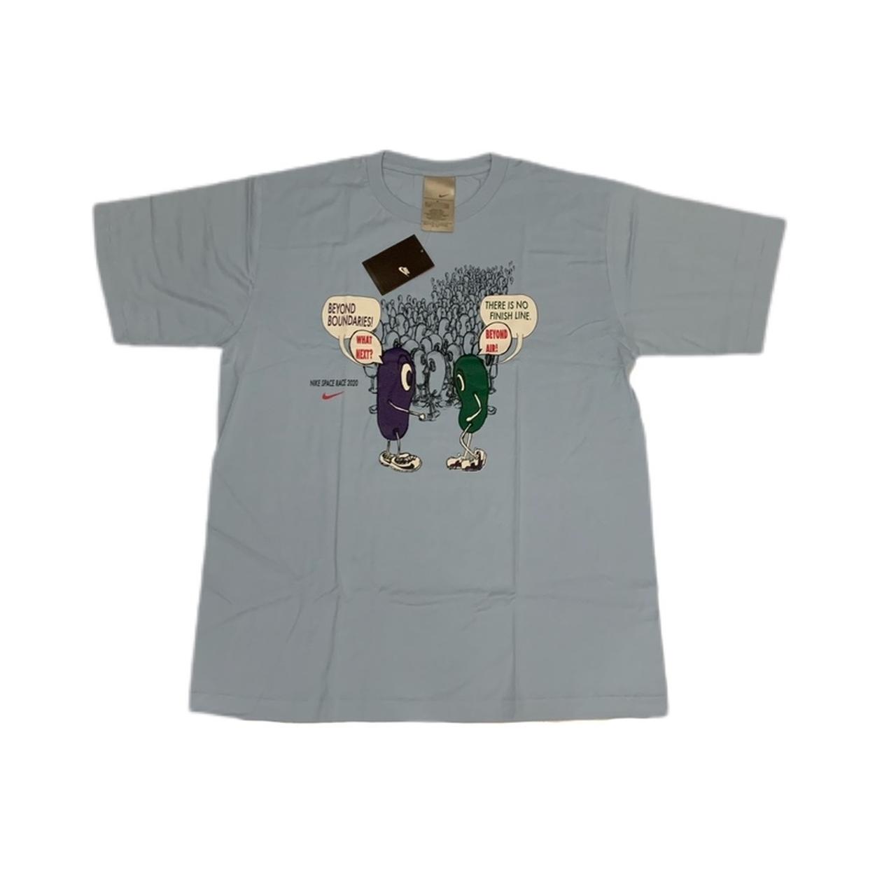 Men’s Baby Blue Graphic Nike TShirt Deadstock... Depop