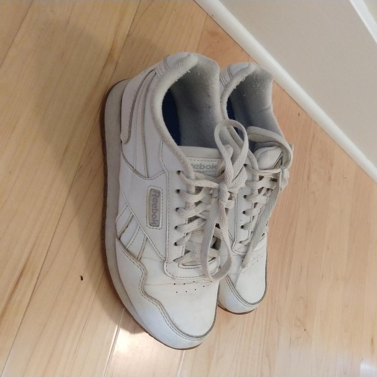 Reebok Women's White Trainers | Depop