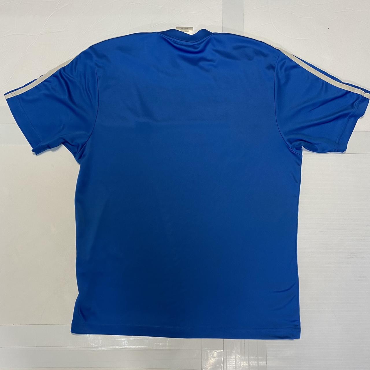 🌀 Retro y2k blue Adidas running shirt 🌀 Size:... - Depop