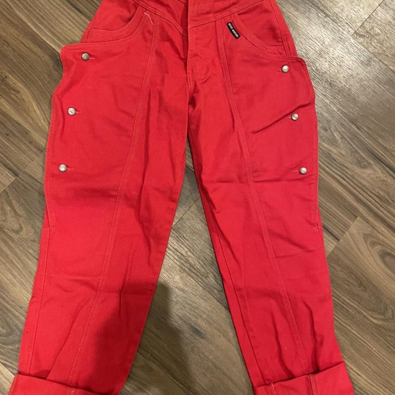 ❌KOOL AID RED ROCKY MOUNTAIN JEANS❌ Bright red - Depop