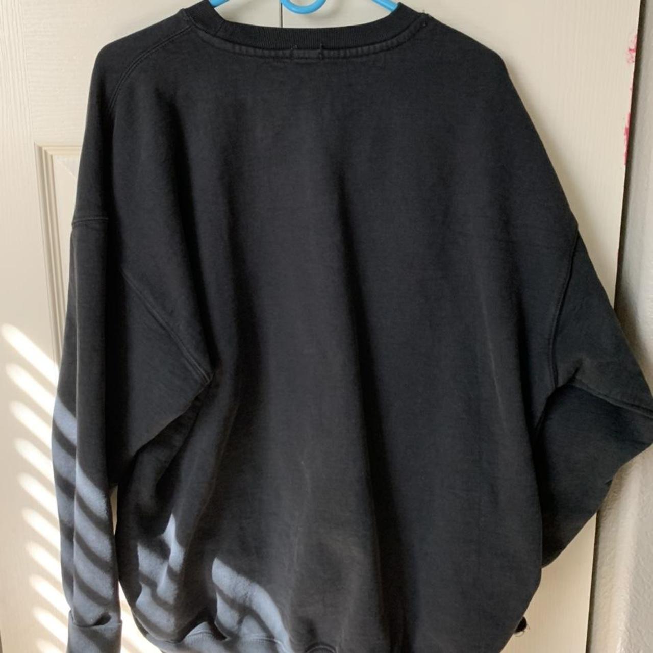 Brandy Melville Women's Black Sweatshirt Depop