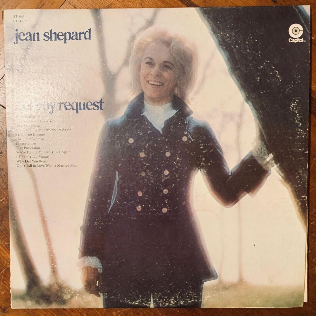 Jean Shepard Best By Request Vinyl Lp Capitol St 441 Depop