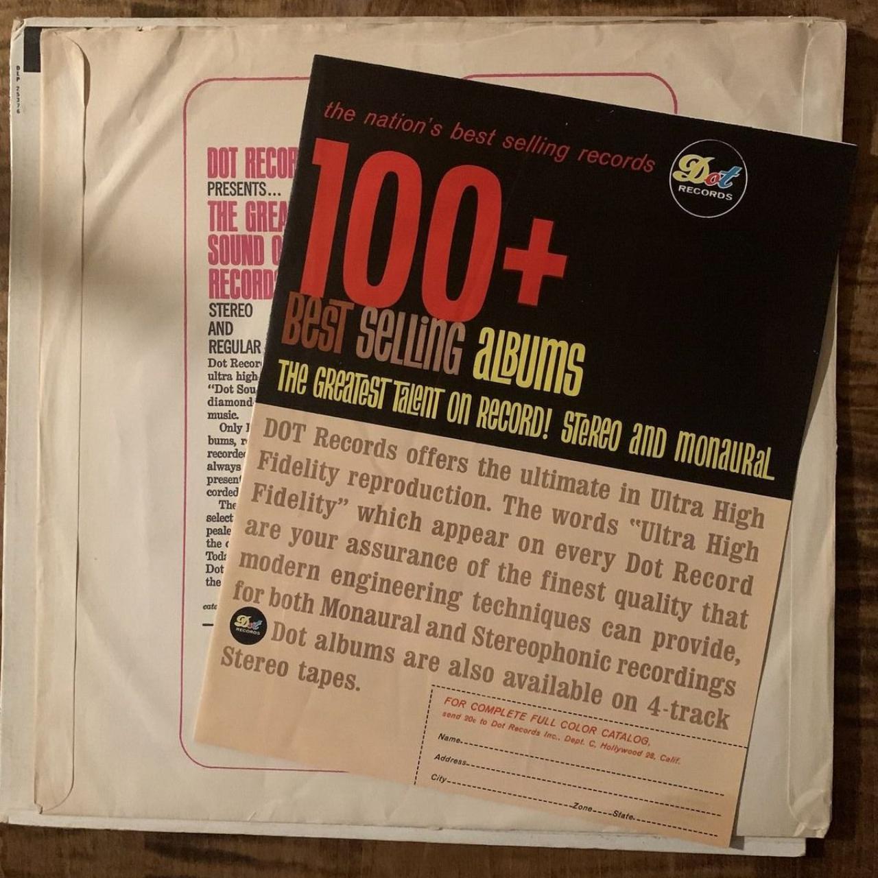 EDDIE PEABODY BANJO MAGIC VINYL LP DOT RECORDS VG... Depop