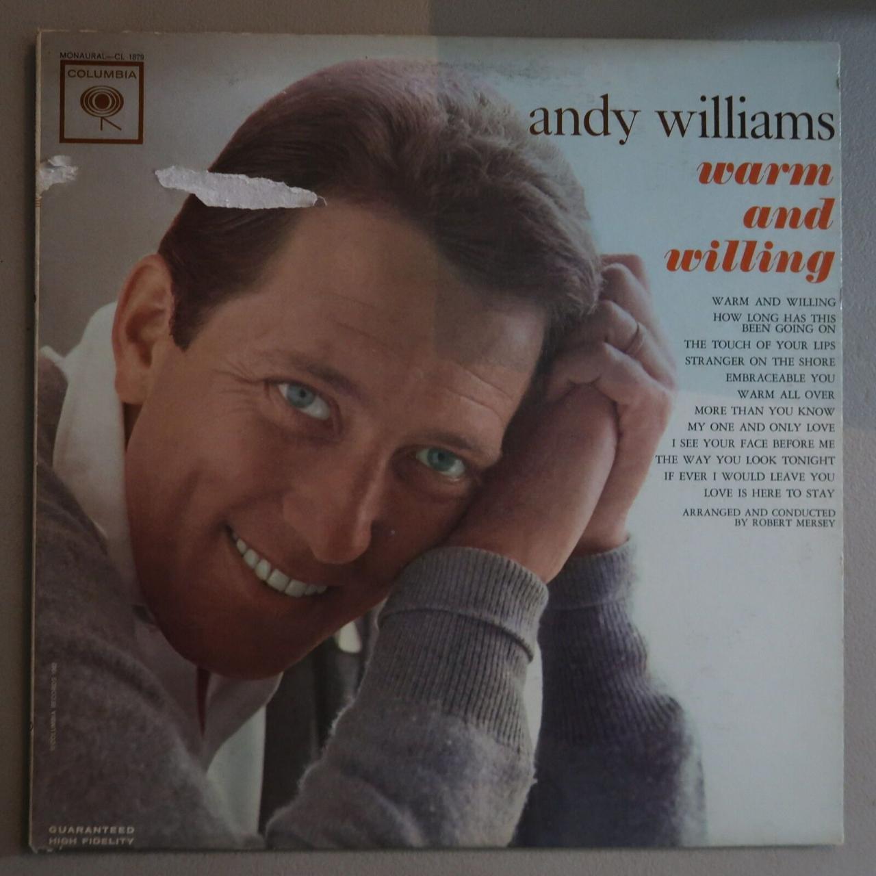 Product Image 1 - ANDY WILLIAMS - WARM AND