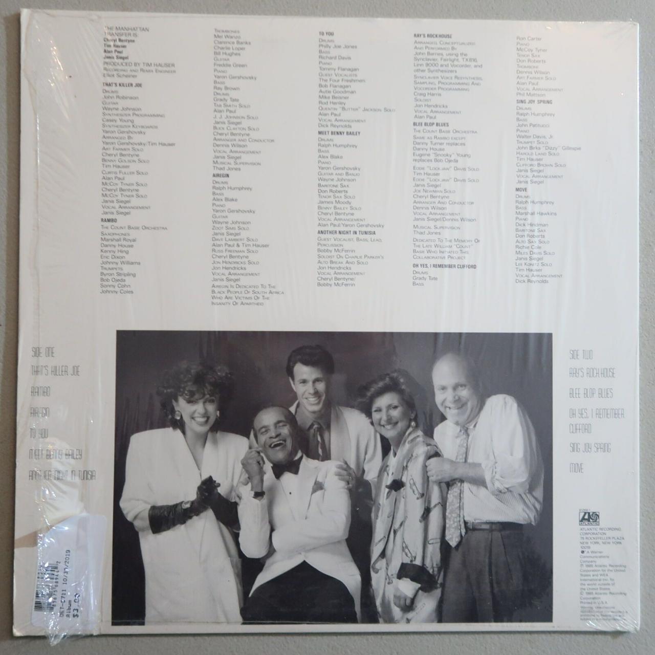 Product Image 2 - THE MANHATTAN TRANSFER VOCALESE VINYL