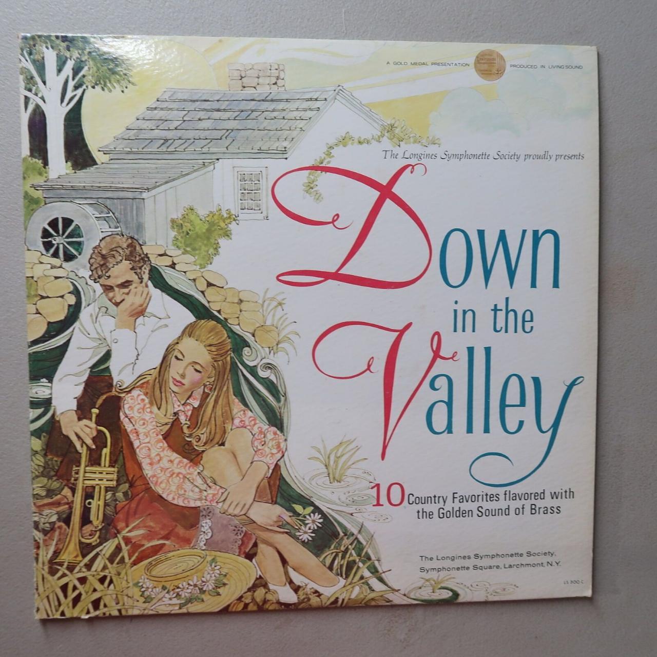 LONGINES SYMPHONETTE DOWN IN THE VALLEY VINYL LP