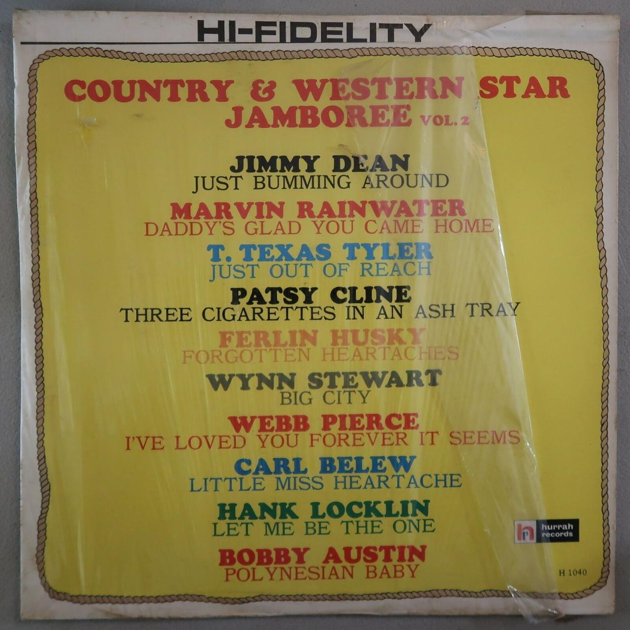 COUNTRY & WESTERN STAR JAMBOREE VOL 2 VINYL LP... - Depop