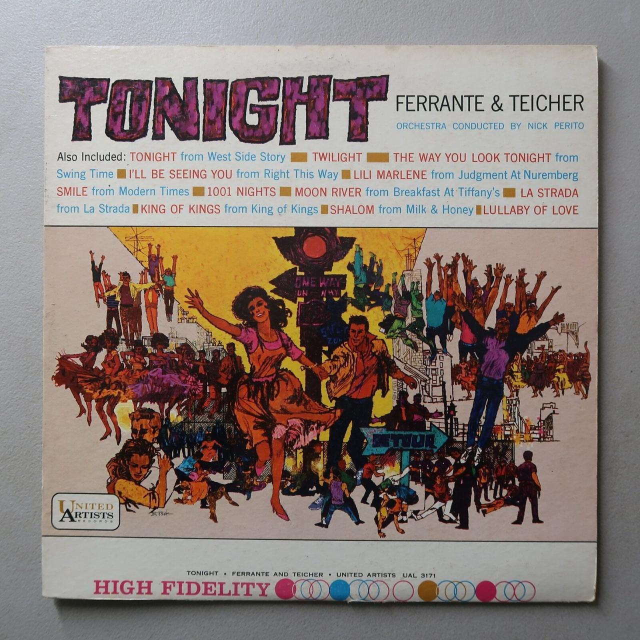 FERRANTE & TEICHER TONIGHT VINYL LP UNITED ARTISTS... - Depop