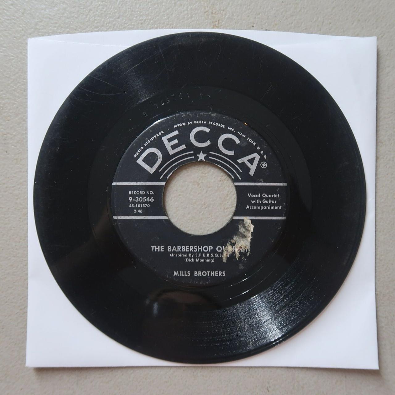 MILLS BROTHERS THE QUARTET, YOU ONLY TOLD... Depop